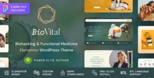 BioVital Theme – Functional Medicine Doctor Theme