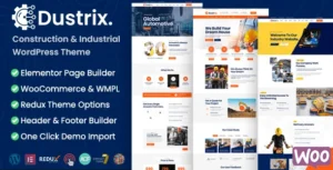 Dustrix WordPress Theme (Construction and Industry Theme)