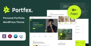 Portfex – Personal Portfolio WordPress Theme Download